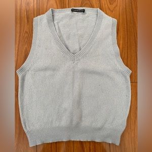 Baby Blue Brandy Melville Sweater Vest
